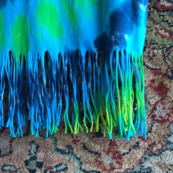 Handmade Fringe Tie Dye Tank Cut Off Ombre Muscle Tank - Picture 3 of 5